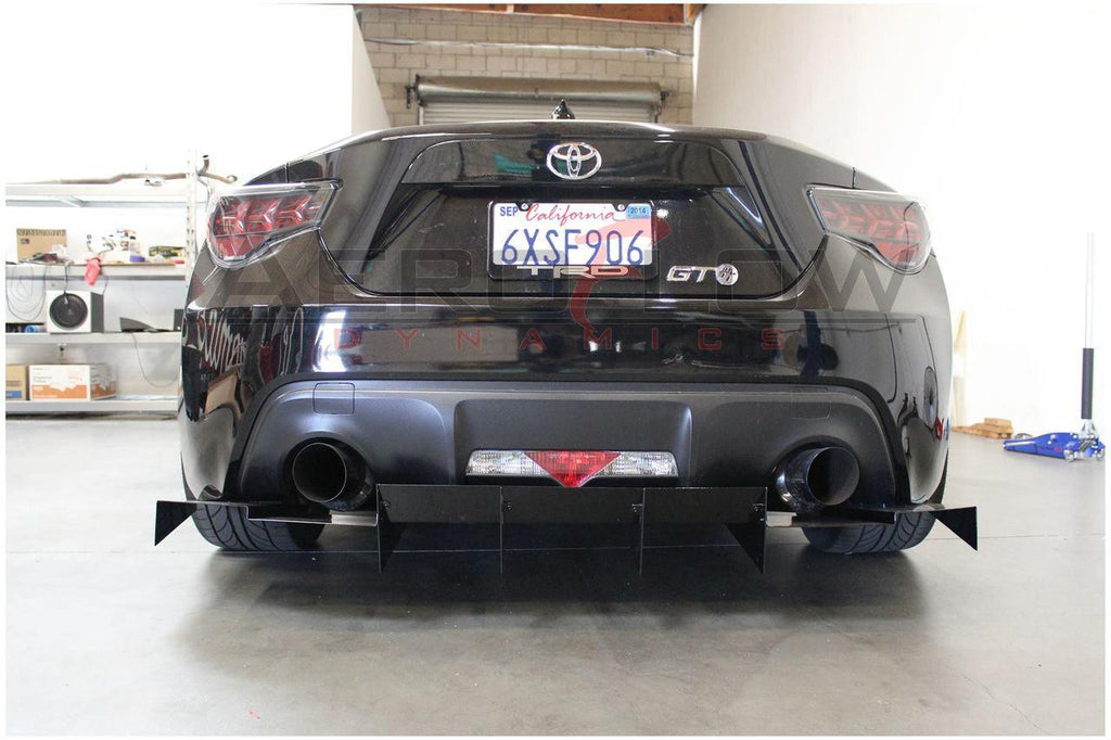 2013-2016 SUBARU BRZ/ Scion FRS Rear Diffuser - AeroflowDynamics