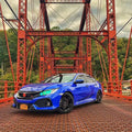 2017-2021 Honda Civic Splitter  ([Hatchback, Si Coupe, Si Sedan] ) V2 - Aeroflowdynamics
