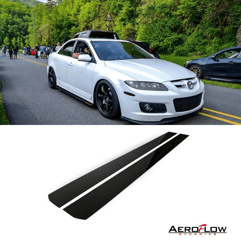 2005-2007 Mazda Speed 6 Side Skirt Extension V1-Aeroflowdynamics