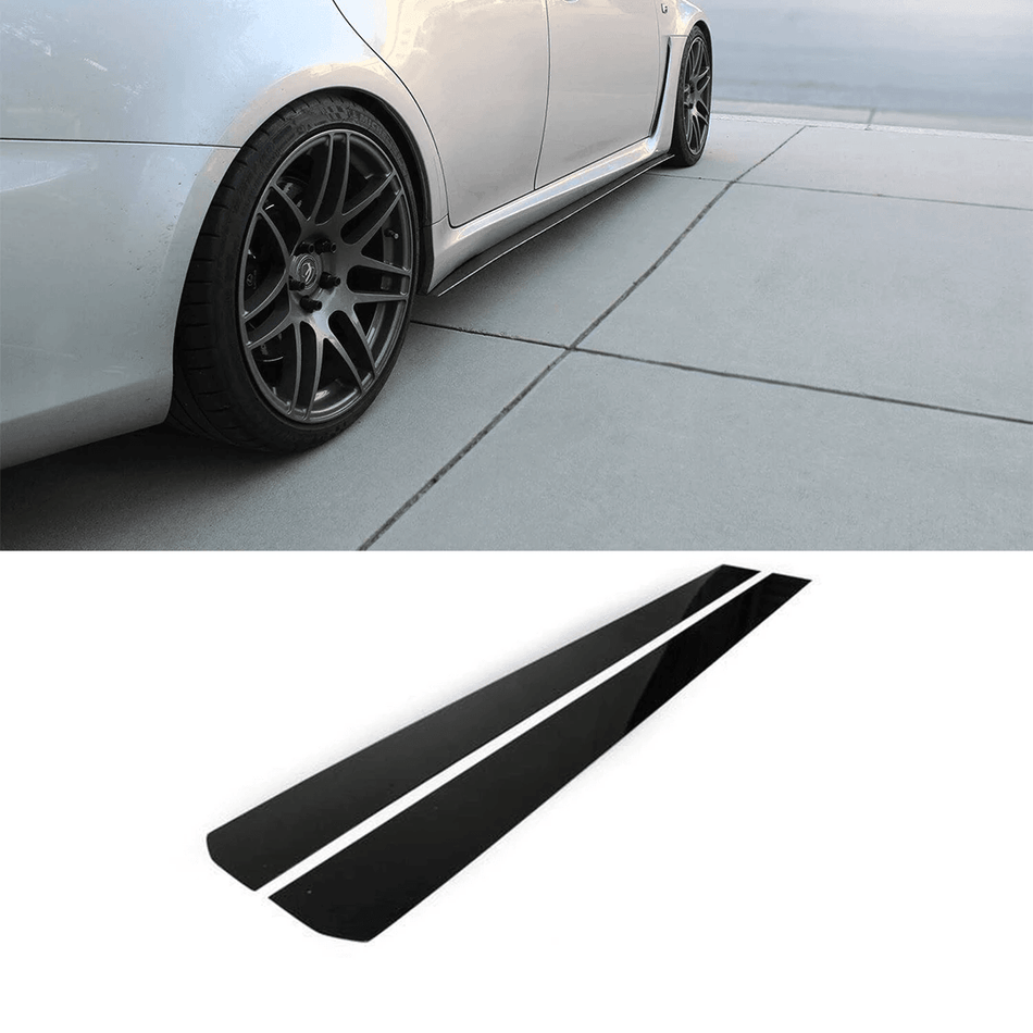 2006-2013 Lexus Is250/Is350/Isf Side Skirt Extension V1 - Aeroflowdynamics
