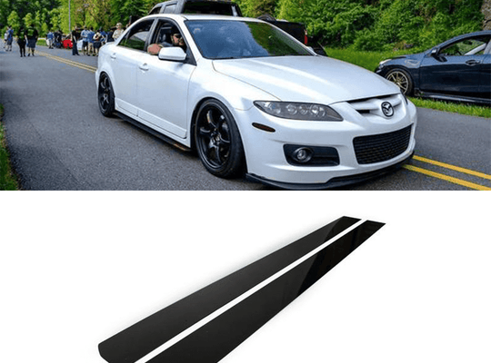 2005-2007 Mazda Speed 6 Side Skirt Extension V1-Aeroflowdynamics