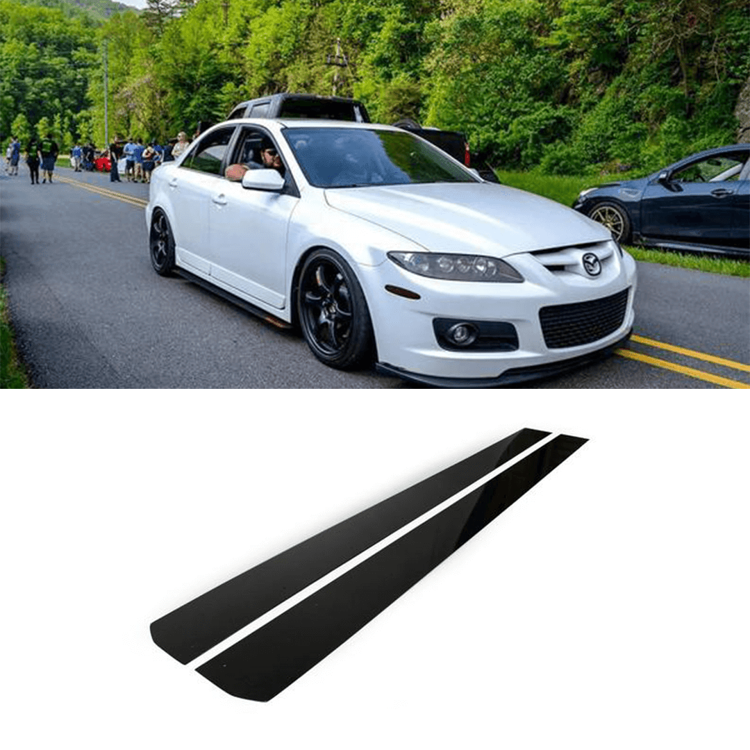 2005-2007 Mazda Speed 6 Side Skirt Extension V1-Aeroflowdynamics