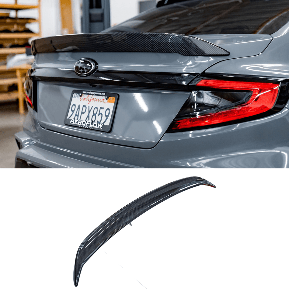 2022 Subaru Wrx Carbon Duckbill V2 Spoiler - Aeroflowdynamics