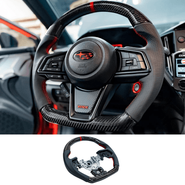 2022 + Subaru WRX Carbon Fiber Steering Wheel - AeroflowDynamics