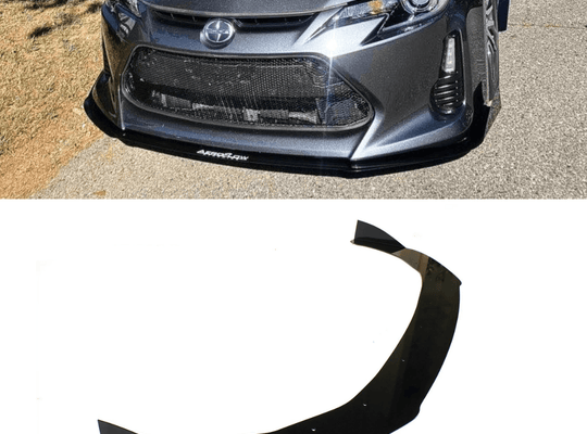 2013-2015 Scion Tc Front Splitter V2 - Aeroflowdynamics