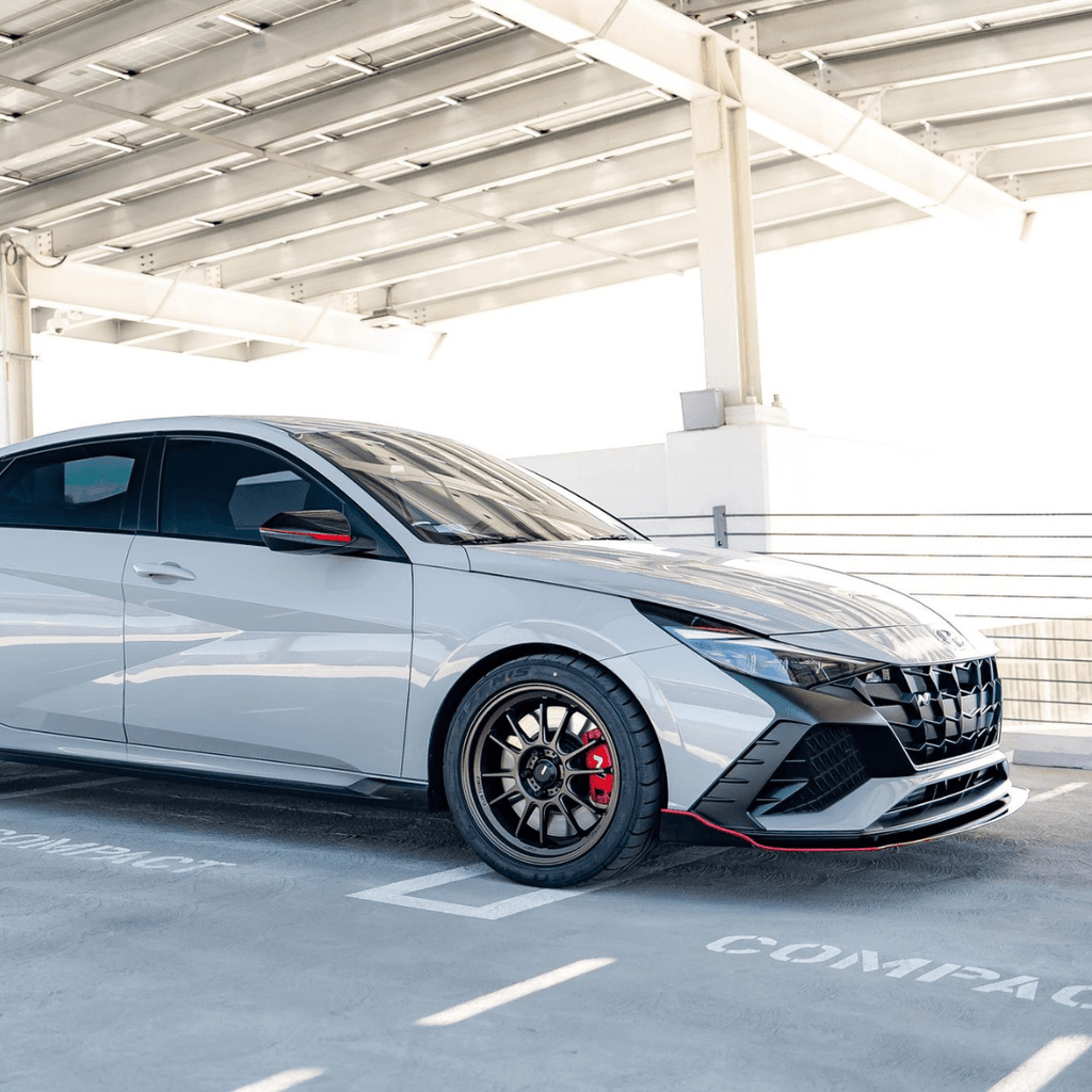 2022+ Hyundai Elantra N Front Splitter V2 - Aeroflowdynamics
