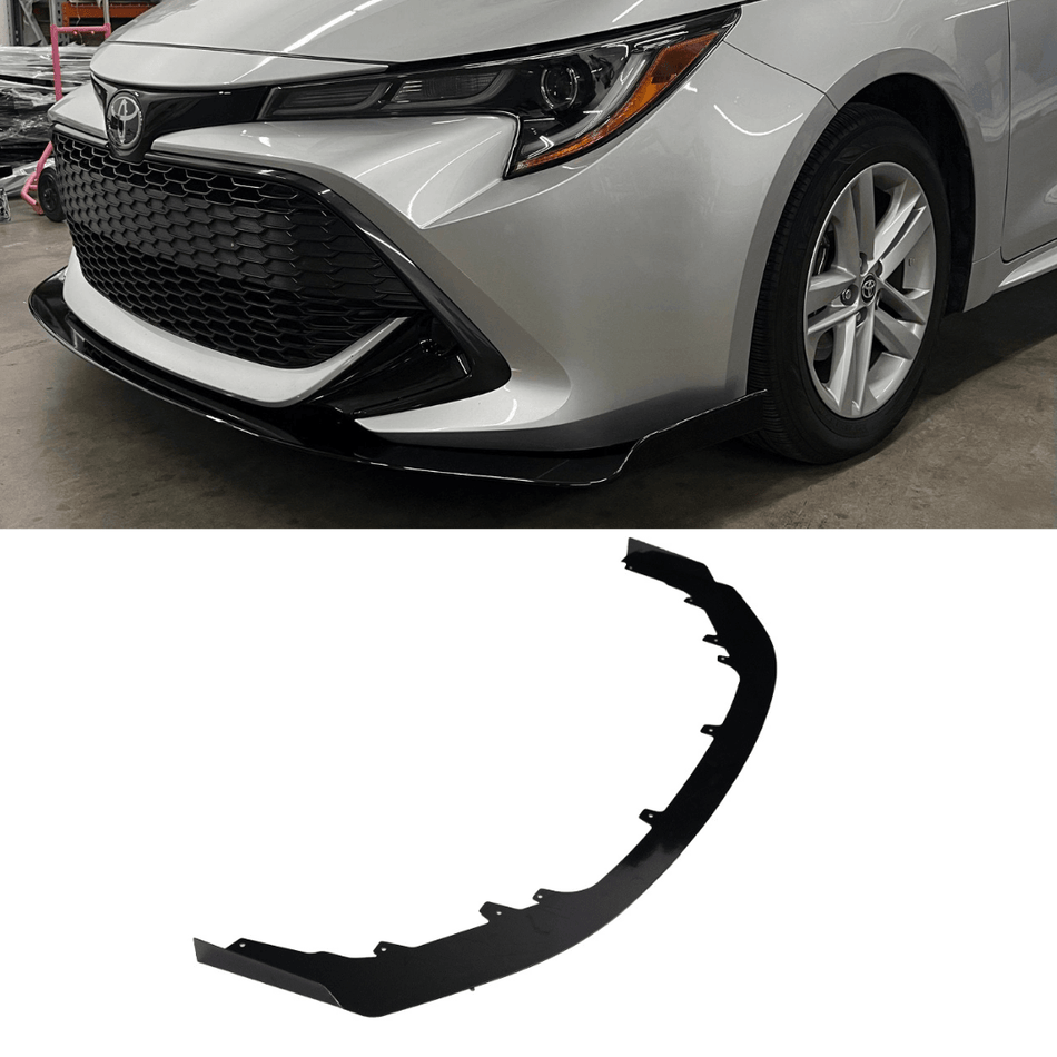 2019-2022 Toyota Corolla Hatch Splitter V6 - Aeroflowdynamics