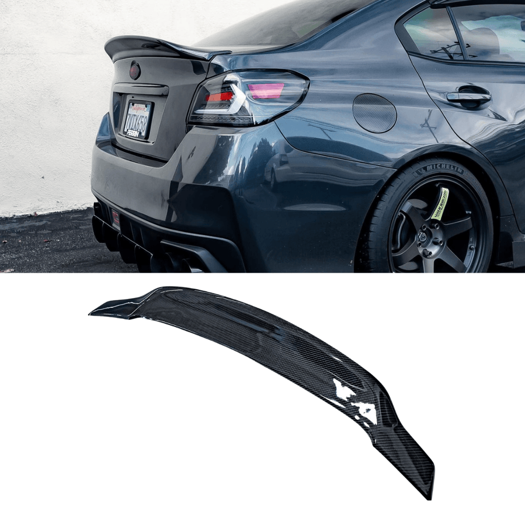 2015 - 2021  Subaru Wrx Carbon Fiber S Style Spoiler - aeroflowdynamics