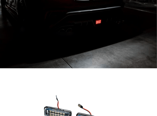 Subaru WRX License Plate Led - aeroflowdynamics