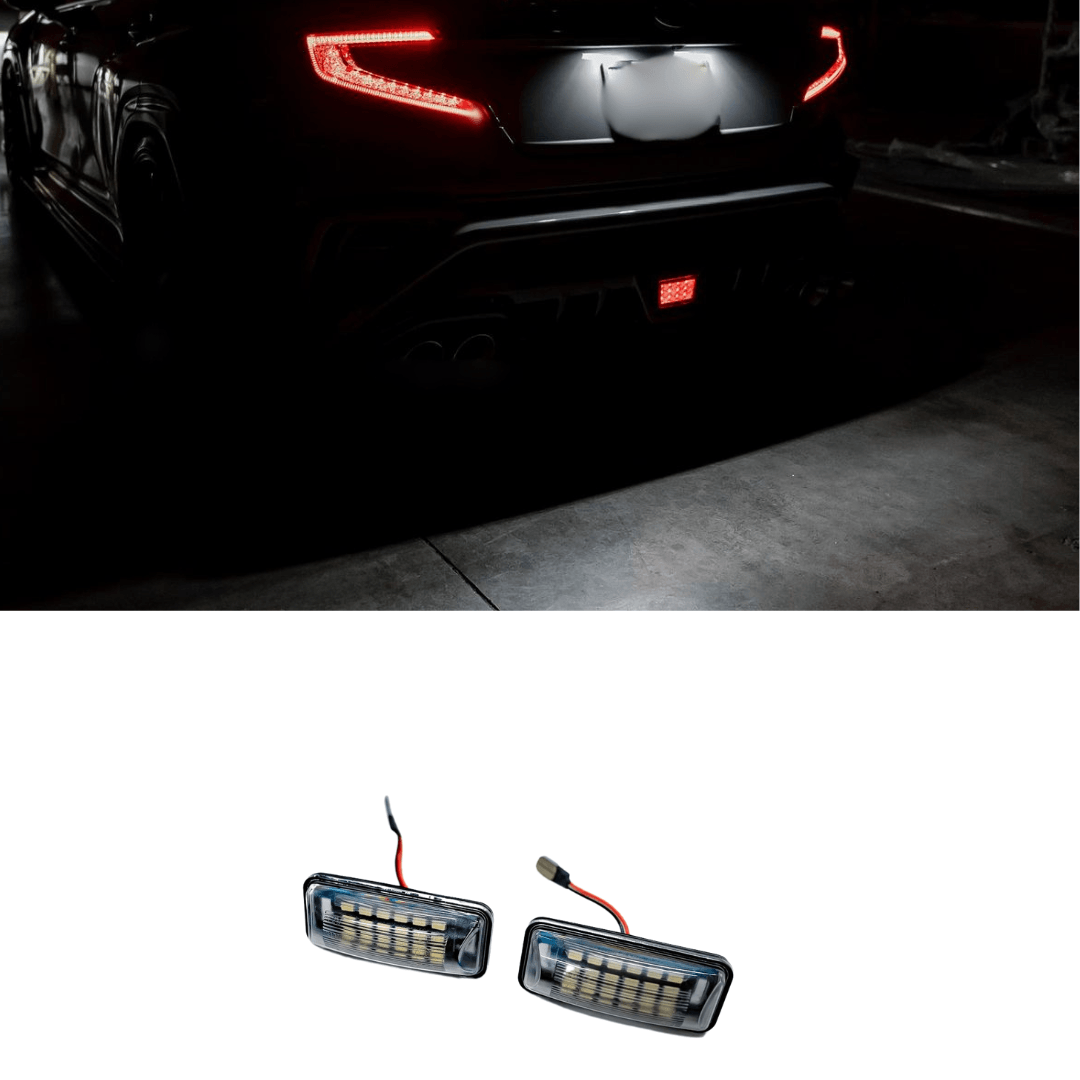 Subaru WRX License Plate Led - aeroflowdynamics