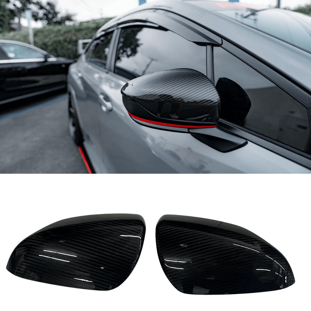 2022 Subaru WRX Carbon Fiber Mirror Caps -aeroflowdynamics