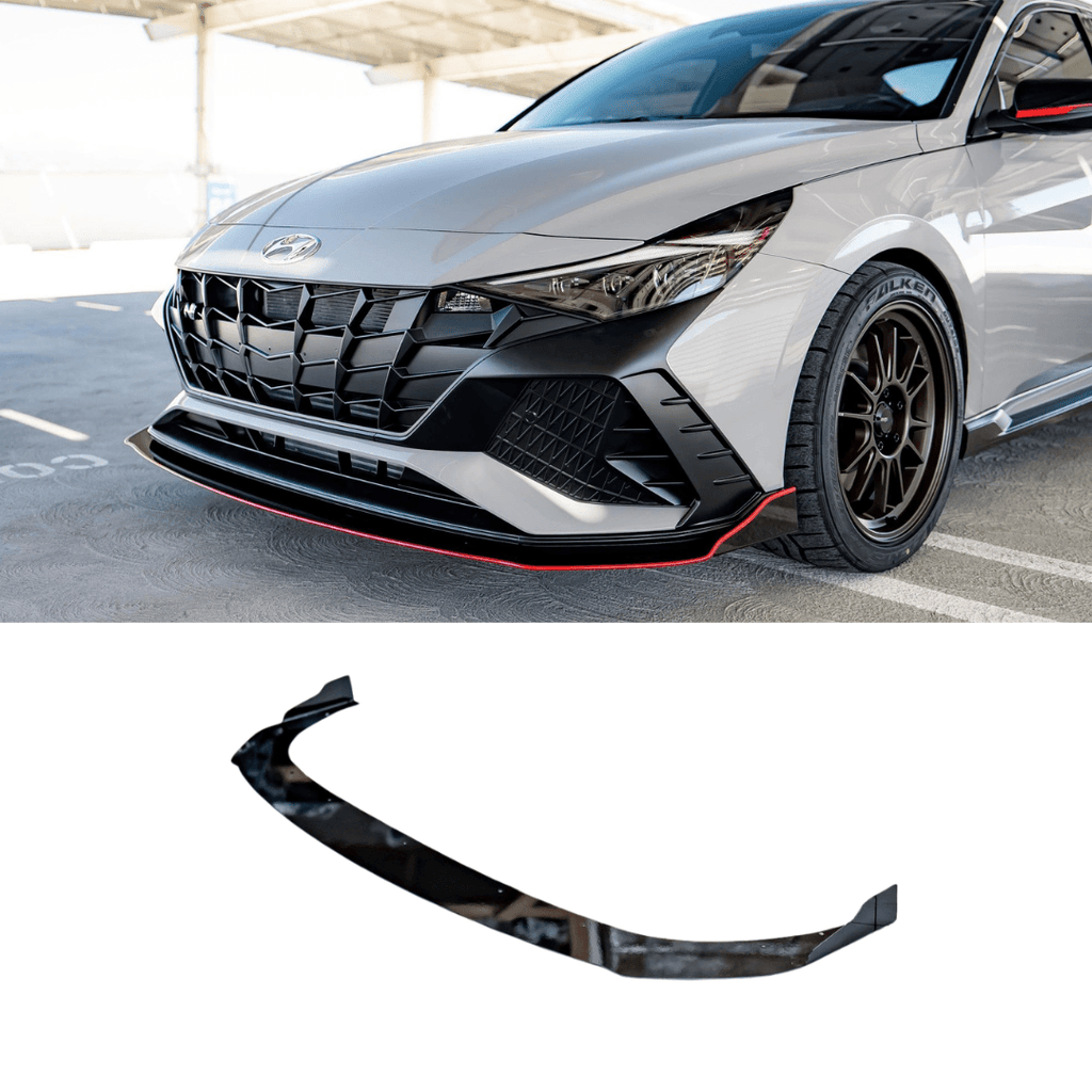 2022+ Hyundai Elantra N Front Splitter V2 - Aeroflowdynamics