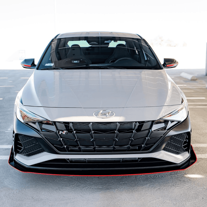 2022+ Hyundai Elantra N Front Splitter V2 - Aeroflowdynamics