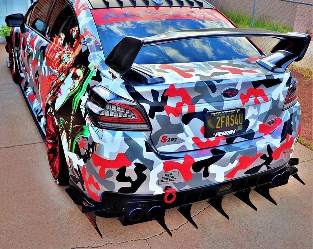 2015-2019 Subaru Wrx/Sti Rear Diffuser V5 - Aeroflowdynamics