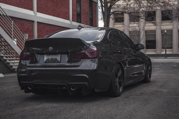 2015-2017 BMW F30 M Sport Rear Diffuser V1 - AeroflowDynamics