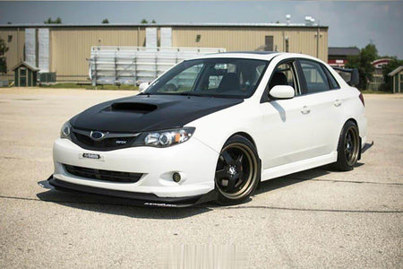 2008-2014 Subaru Wrx/Sti  Front Splitter V2 - AeroflowDynamics