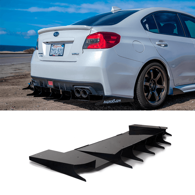 2015-2020 Subaru WRX STI Rear Diffuser V5 Aggressive