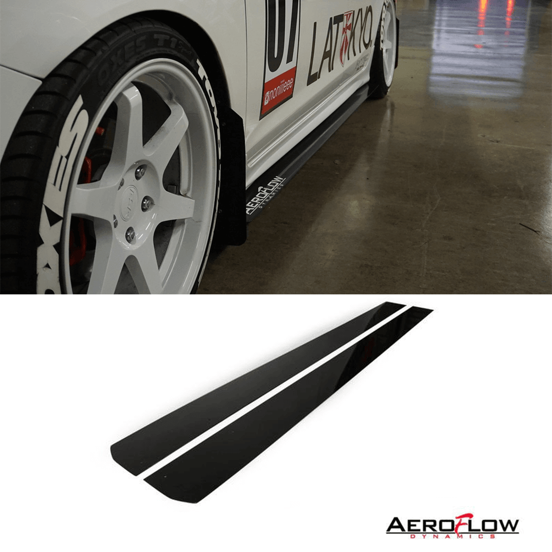 2012-2015 Civic Side Skirt Extension V1 ( Sedan) - Aeroflowdynamics