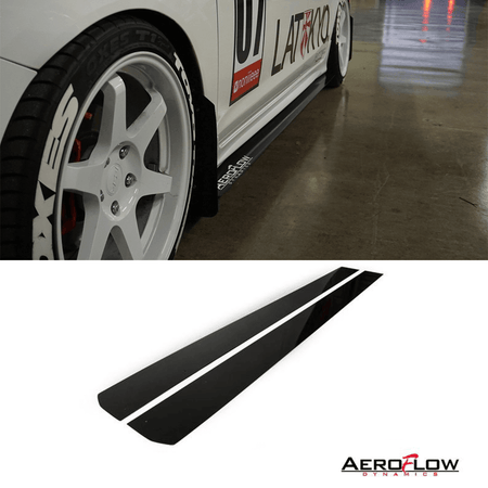 2012-2015 Civic Side Skirt Extension V1 ( Sedan) - Aeroflowdynamics