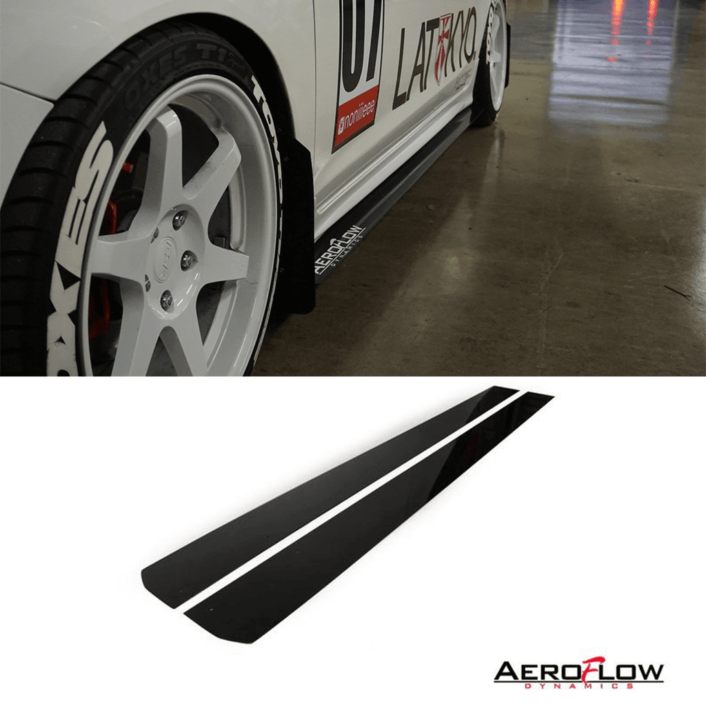 2012-2015 Civic Side Skirt Extension V1 ( Sedan) - Aeroflowdynamics