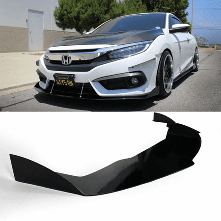 2016-2019 Honda Civic Splitter V2 ( Coupe ) - Aeroflowdynamics
