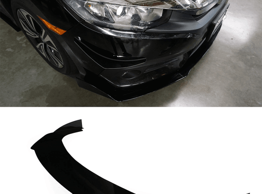 2016-2019 Honda Civic Sedan Splitter V2 - Aeroflowdynamics
