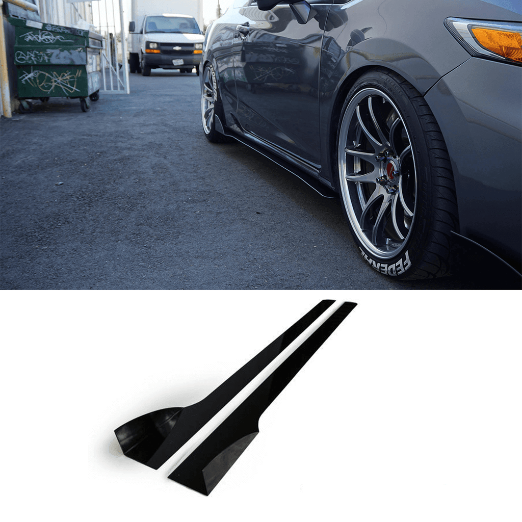 2012-2015 Honda Civic Si Side Skirt Extension V2 (Coupe) - Aeroflowdynamics