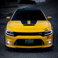 2015-2019 DODGE CHARGER (SCATPACK/HELLCAT/DAYTONA) FRONT SPLITTER V1 - AeroflowDynamics