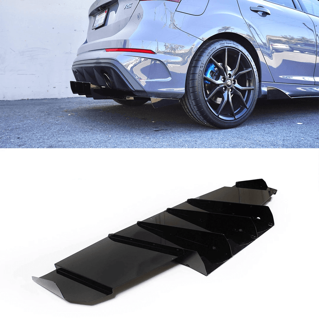 2016-2018 Ford Focus Rs Rear Diffuser V1 - Aeroflowdynamics