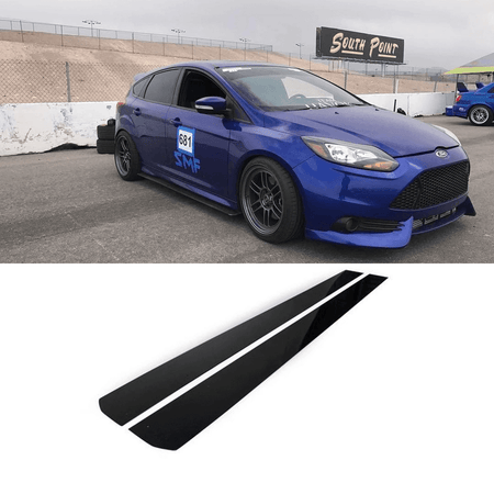 2011-2018 Ford Focus St Side Skirt Extension V1 - Aeroflowdynamics
