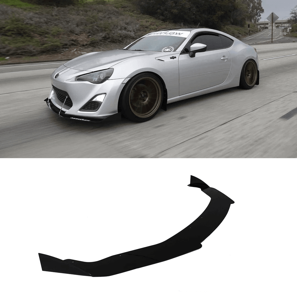 2013-2016 Scion Frs Front Splitter V2 - Aeroflowdynamics