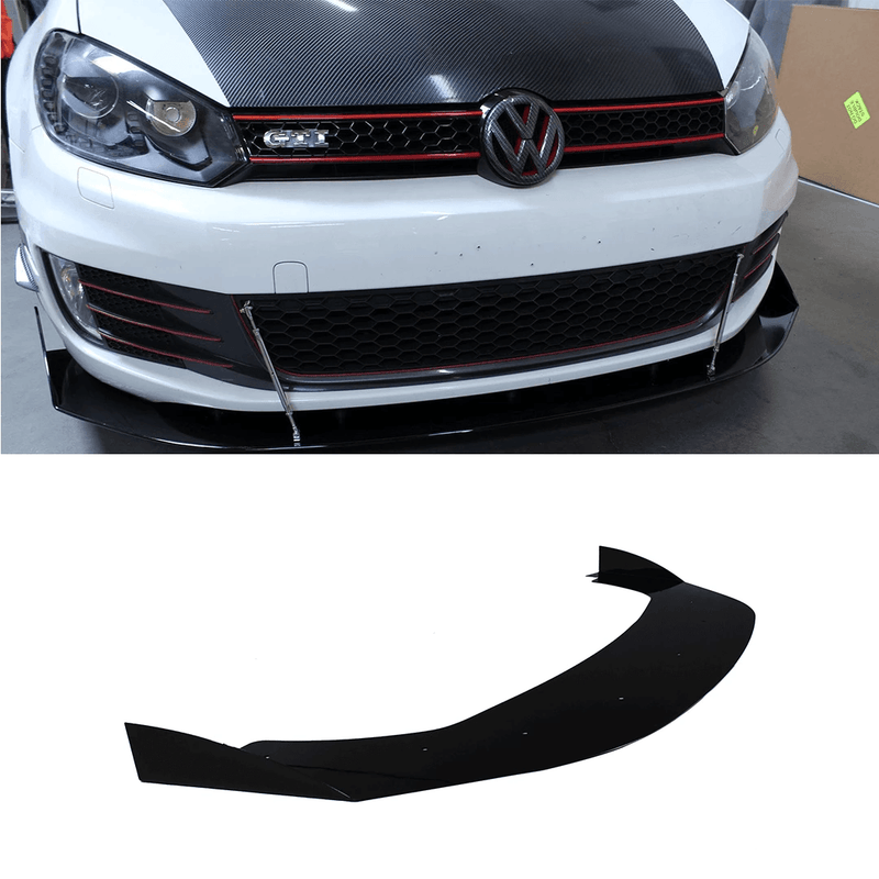2010-2013 Volkswagen Golf Gti Front Splitter V2