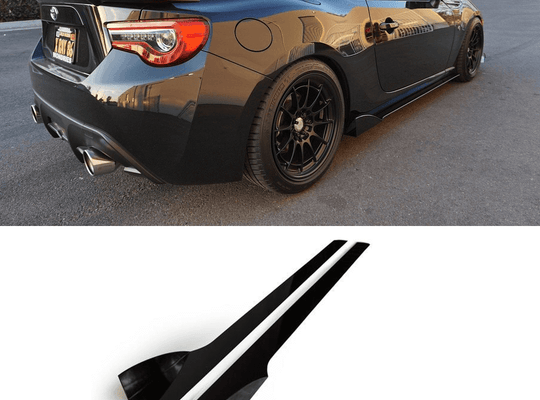 2017-2019 Toyota GT86 Side Skirt Extension V2 - Aeroflowdynamics