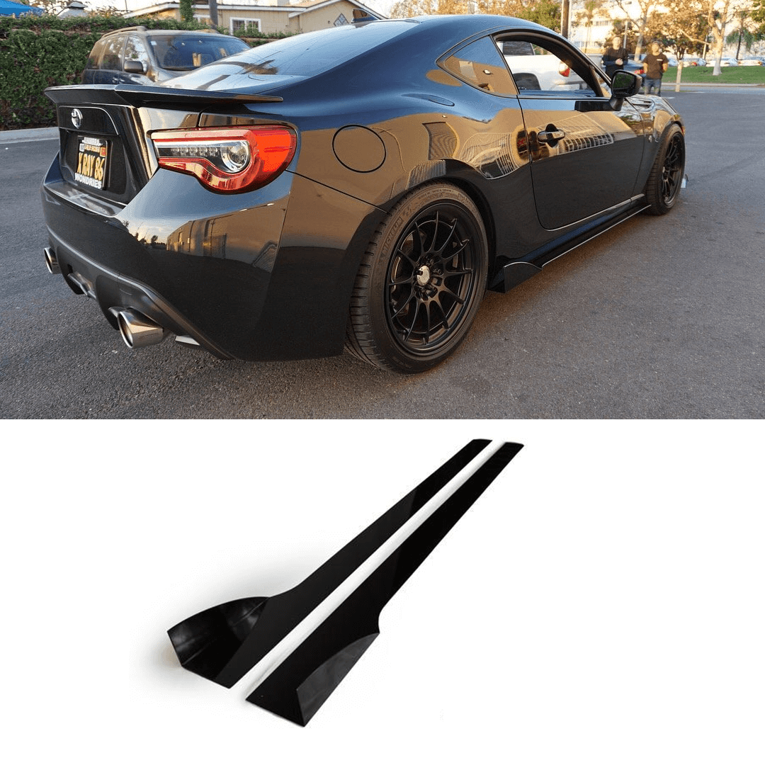 2017-2019 Toyota GT86 Side Skirt Extension V2 - Aeroflowdynamics