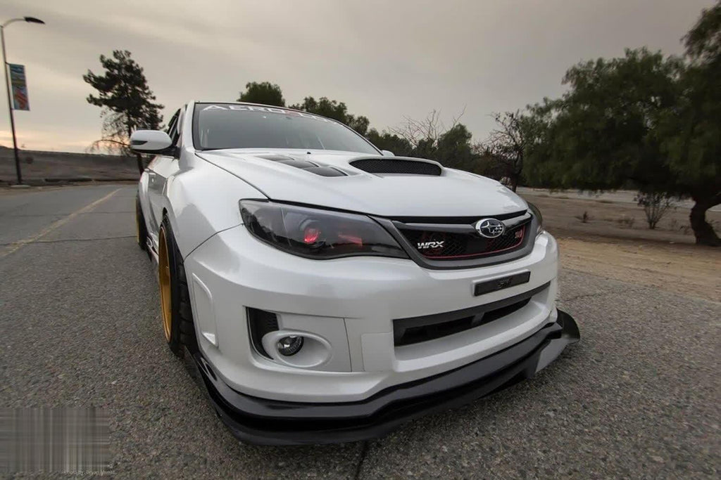 2008-2014 Subaru Wrx/Sti  Front Splitter V2 - AeroflowDynamics