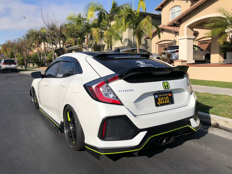 2017-2021 Honda Civic Side Skirt Extensions V2
