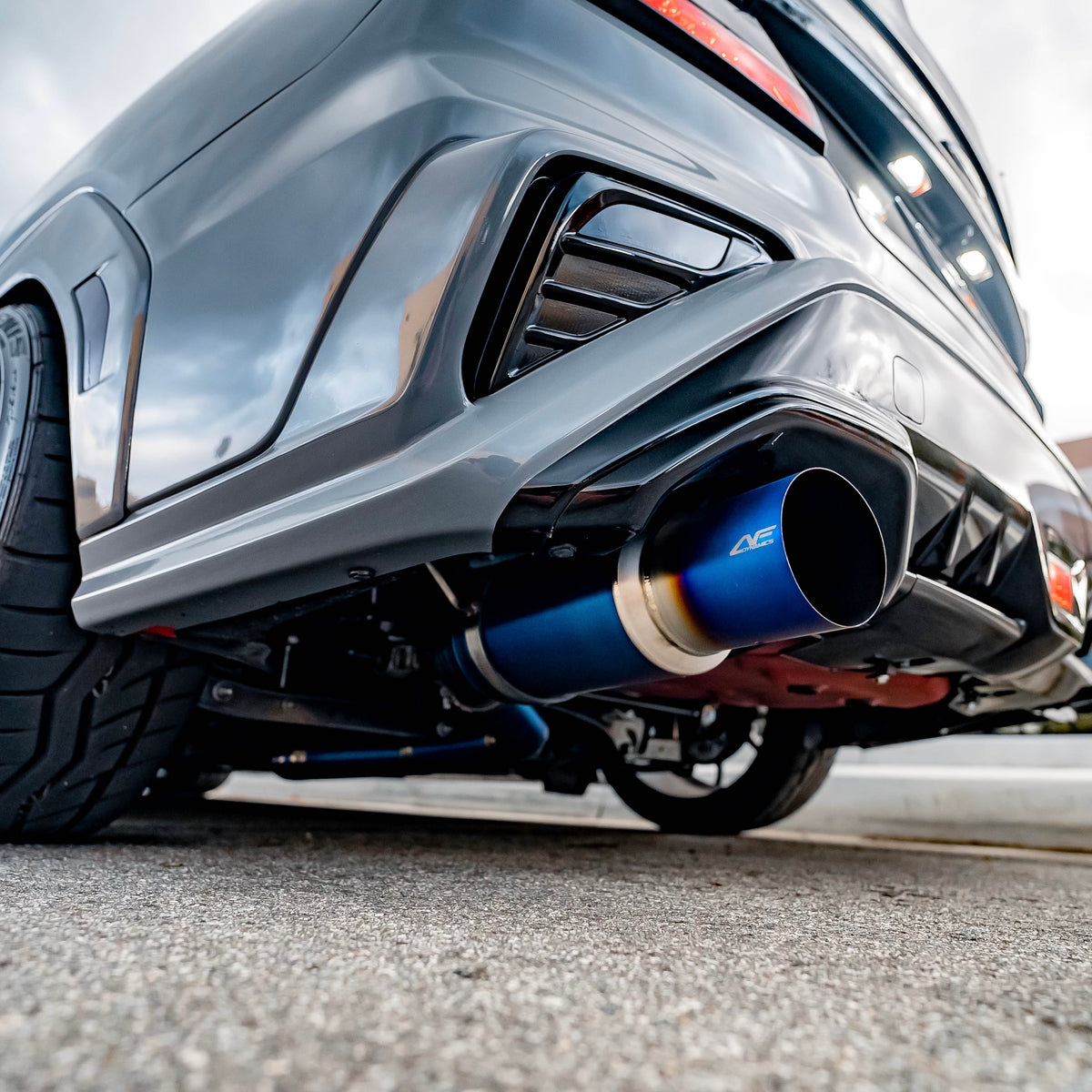 2022+ Subaru WRX F1 Titanium Single Exit Catback Exhaust - Aeroflowdynamics