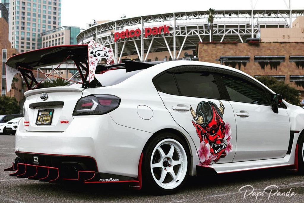 2015 - 2021 Subaru Wrx/Sti Side Skirt Extension V4 - AeroflowDynamics