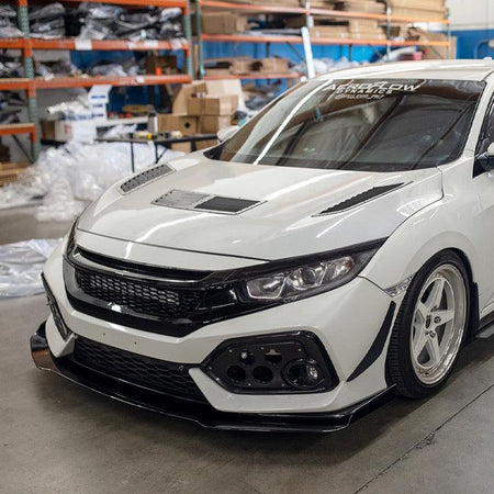 2017-2020 Honda Civic Splitter  ([Hatchback, Si Coupe, Si Sedan] ) V6