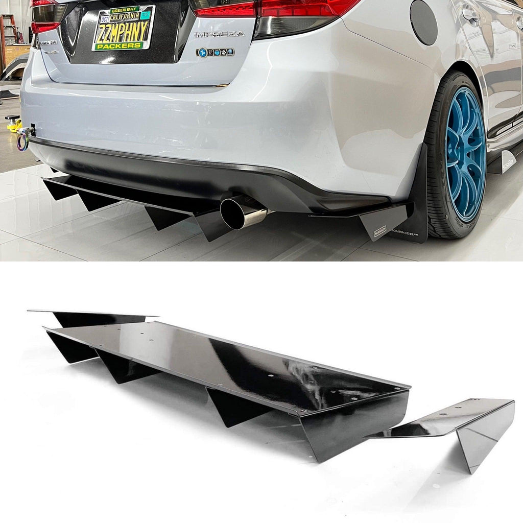 Wrx Rear Window Diffuser 2015 - 2021 Subaru WRX/STI Rear Diffuser V2 | WRX STI Diffuser ...