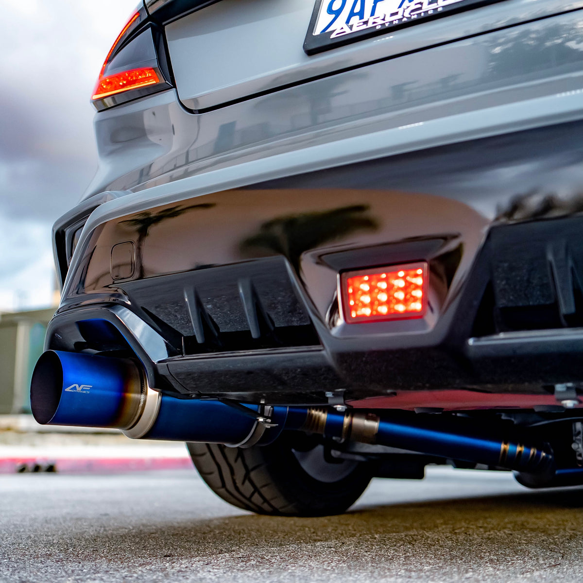 2022+ Subaru WRX F1 Titanium Single Exit Catback Exhaust - Aeroflowdynamics
