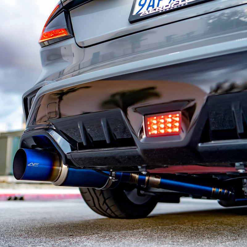 2022+ Subaru WRX F1 Titanium Single Exit Catback Exhaust - Aeroflowdynamics