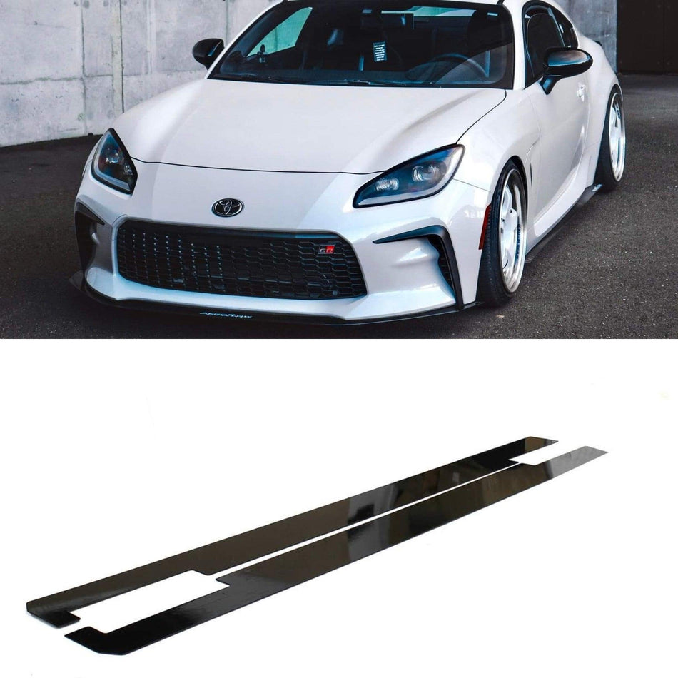 2022+ Toyota GR86/BRZ Side Skirt Extension V1 - aeroflowdynamics