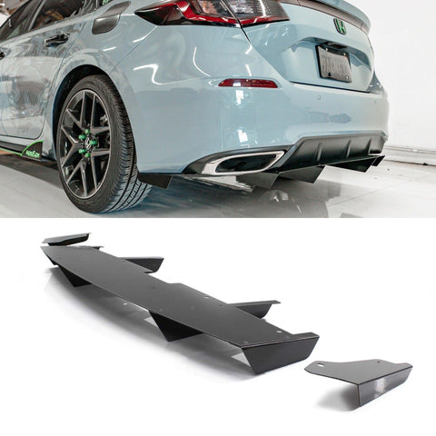 2022+ Honda Civic Hatch Rear Diffuser V1 - AeroflowDynamics