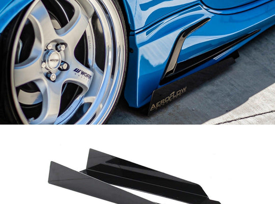 2022+ Toyota GR86 TRD Side Skirt Extension V7 - AeroflowDynamics
