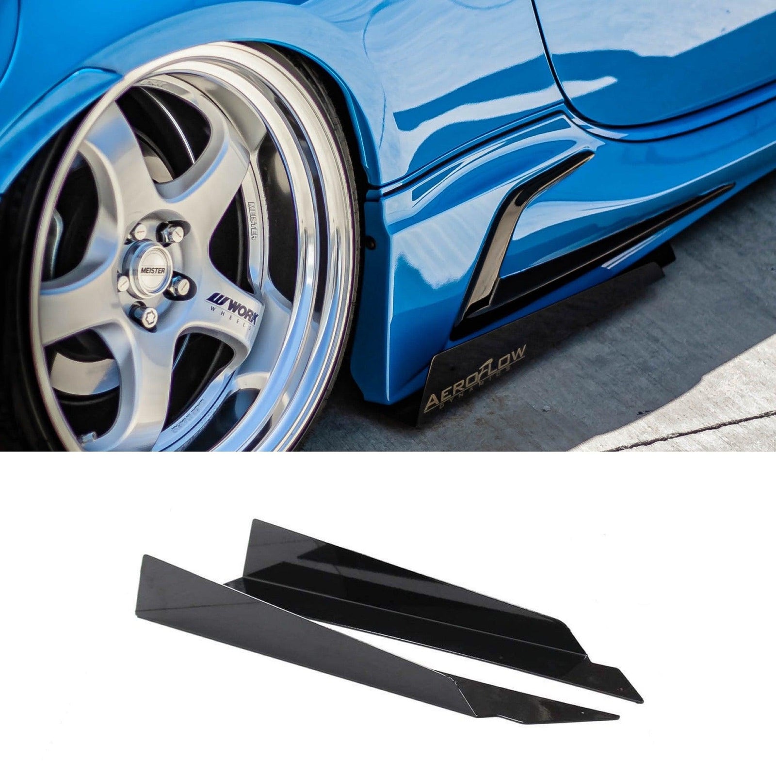 2022+ GR86 TRD V7 Side Skirt Extensions