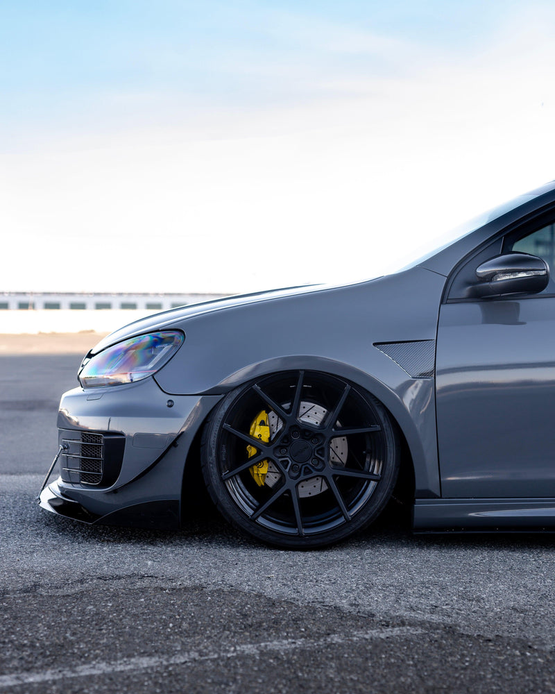 2010-2013 Volkswagen Golf Gti Canard V1 (Mk6) - AeroflowDynamics