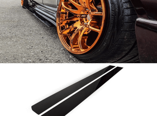 2007-2014 Mitsubishi Evox/Ralliart  Side Skirt Extension V1- Aeroflowdynamics