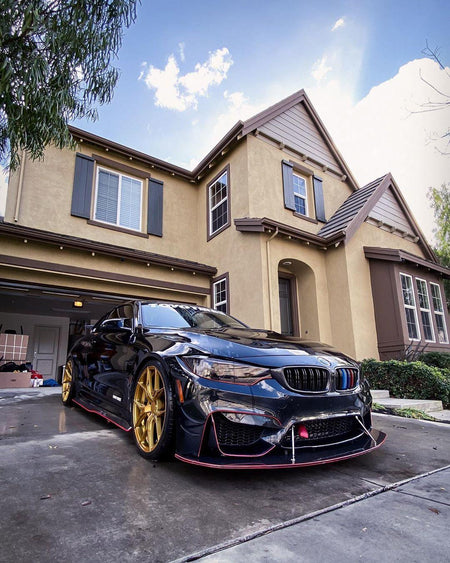 2014-2020 BMW Front Splitter  (F80/F82 M3/M4) Carbon Fiber