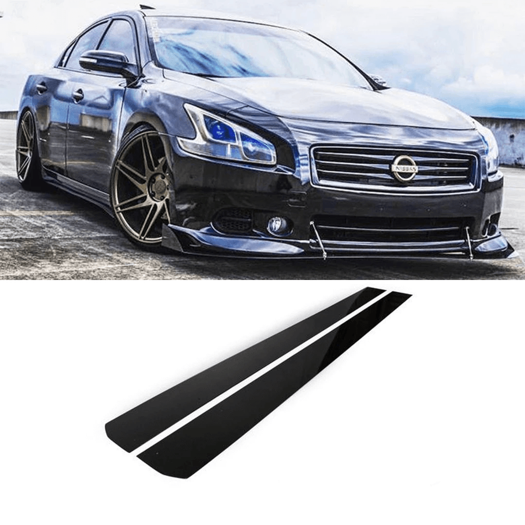 2009 2014 Maxima V1 Side Skirt Extensions